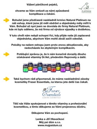 ❣️Prosím čtěte pozorně❣️Děkujeme. 😊 ➡️ www.mujpsidum.cz #mujpsidum #obchodpropsy #eshop #eshoppropsy #kosmetikapropsy...